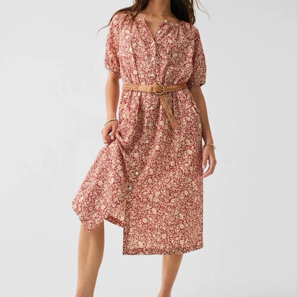NWT Faherty Carmel Floral Dress size XL